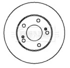 Тормозной диск BORG & BECK BBD4162