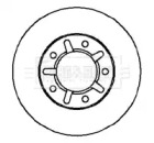 Тормозной диск BORG & BECK BBD4163