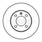 Тормозной диск BORG & BECK BBD4168