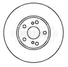 Тормозной диск BORG & BECK BBD4169
