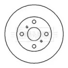 Тормозной диск BORG & BECK BBD4172