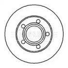 Тормозной диск BORG & BECK BBD4182
