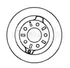 Тормозной диск BORG & BECK BBD4191