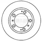 Тормозной диск BORG & BECK BBD4205