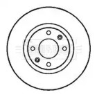 Тормозной диск BORG & BECK BBD4246