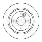 Тормозной диск BORG & BECK BBD4257