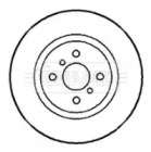 Тормозной диск BORG & BECK BBD4262