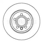 Тормозной диск BORG & BECK BBD4278