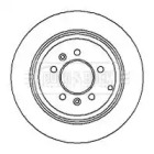 Тормозной диск BORG & BECK BBD4281
