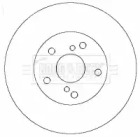 Тормозной диск BORG & BECK BBD4328