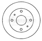 Тормозной диск BORG & BECK BBD4360