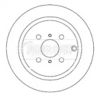 Тормозной диск BORG & BECK BBD4364