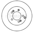 Тормозной диск BORG & BECK BBD4366