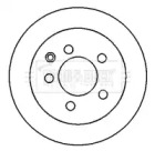 Тормозной диск BORG & BECK BBD4368