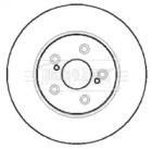 Тормозной диск BORG & BECK BBD4375
