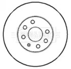 Тормозной диск BORG & BECK BBD4393