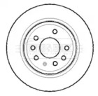 Тормозной диск BORG & BECK BBD4396