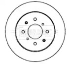 Тормозной диск BORG & BECK BBD4402