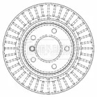 Тормозной диск BORG & BECK BBD4464