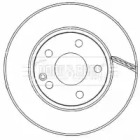 Тормозной диск BORG & BECK BBD4485