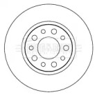 Тормозной диск BORG & BECK BBD4515