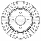 Тормозной диск BORG & BECK BBD4518