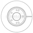 Тормозной диск BORG & BECK BBD4524