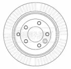 Тормозной диск BORG & BECK BBD4532