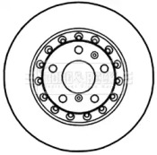 Тормозной диск BORG & BECK BBD4547