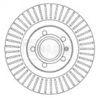 Тормозной диск BORG & BECK BBD4548