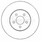 Тормозной диск BORG & BECK BBD4568