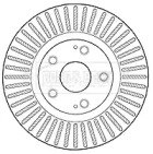 Тормозной диск BORG & BECK BBD4605