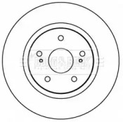 Тормозной диск BORG & BECK BBD4607