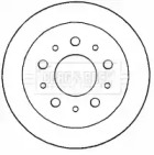 Тормозной диск BORG & BECK BBD4609