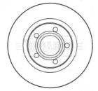 Тормозной диск BORG & BECK BBD4615