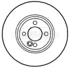 Тормозной диск BORG & BECK BBD4617