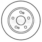 Тормозной диск BORG & BECK BBD4643