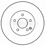 Тормозной диск BORG & BECK BBD4675