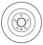 Тормозной диск BORG & BECK BBD4690