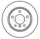 Тормозной диск BORG & BECK BBD4707