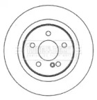 Тормозной диск BORG & BECK BBD4723