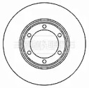 Тормозной диск BORG & BECK BBD4728