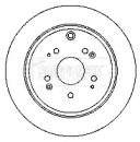 Тормозной диск BORG & BECK BBD4748