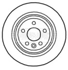 Тормозной диск BORG & BECK BBD4759