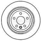 Тормозной диск BORG & BECK BBD4767