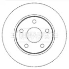 Тормозной диск BORG & BECK BBD4768