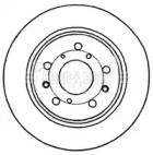 Тормозной диск BORG & BECK BBD4778