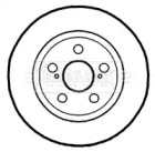Тормозной диск BORG & BECK BBD4790