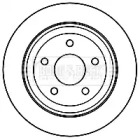 Тормозной диск BORG & BECK BBD4792
