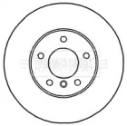 Тормозной диск BORG & BECK BBD4810